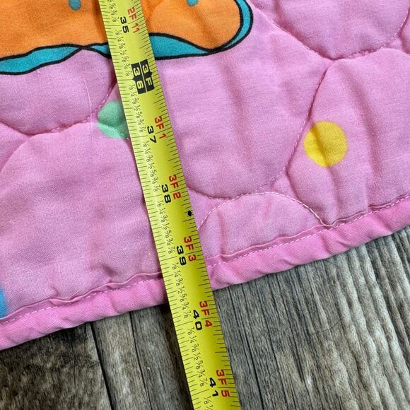 Vintage Disney Ballerina Minnie Mouse Pink Blanket Comforter 39.5”X53 - Picture 10 of 10